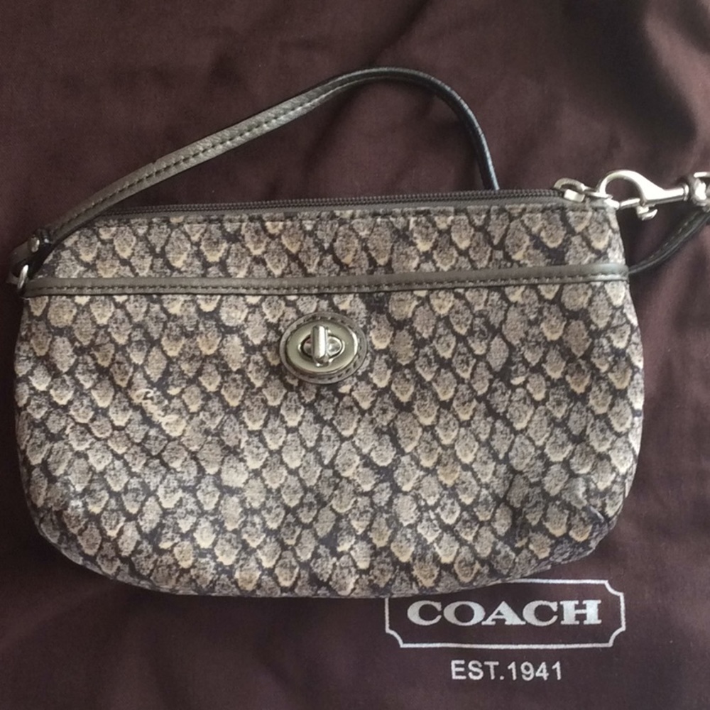 Coach wristlet